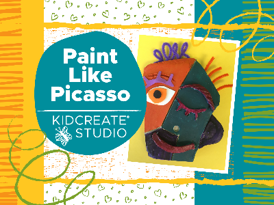Kidcreate Studio - Dana Point. Wednesday Workshop - Paint Like Picasso (5-10y)