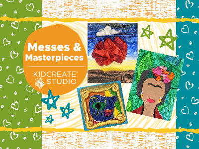Kidcreate Studio - Oak Park. Messes & Masterpieces Preschool Weekly Class (3-6 Years)
